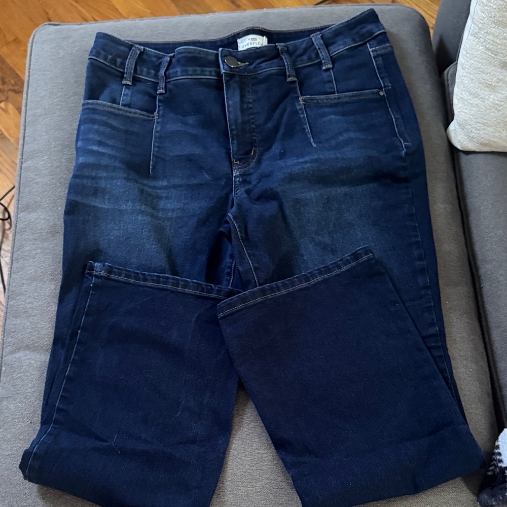 Women's Dark Blue Jeans